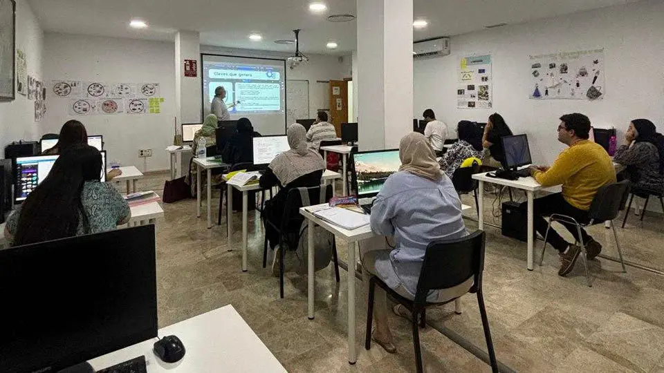 Alumnos del Programa T&aacute;ndem (CEDIDA)
