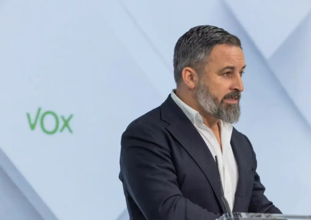 Santiago Abascal, l&iacute;der de Vox