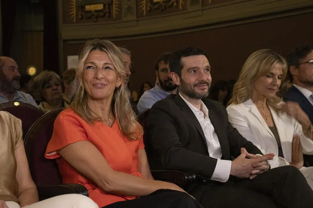 ministra de Trabajo y Econom&iacute;a Social, Yolanda D&iacute;az, y el ministro de Derechos Sociales, Consumo y Agenda 2030, Pablo Bustinduy