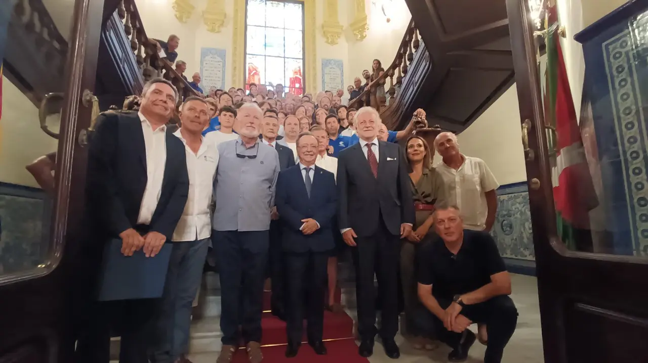 Recepci&oacute;n a los regatistas de la VII Traves&iacute;a de Circunvalaci&oacute;n&nbsp;a Vela