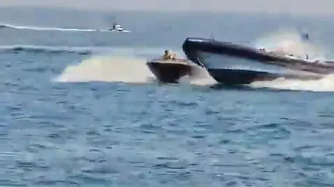 La Guardia Civil intercept&oacute; una lancha con inmigrantes en aguas de Melilla