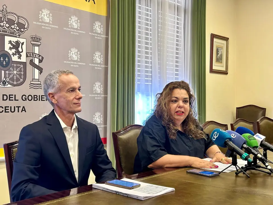 Miguel Se&ntilde;or junto a Cristina P&eacute;rez