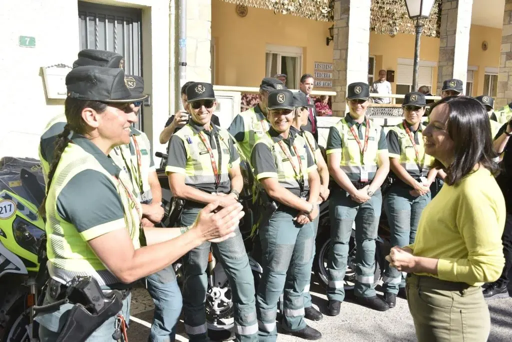 Mrcedes Gonz&aacute;lez, durante su anterior etapa al frente de la Guardia Civil (MINISTERIO DEL INTERIOR)