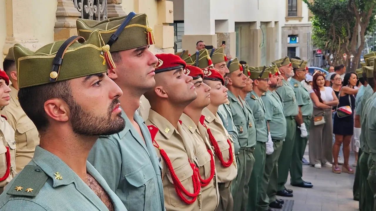 Exhibici&oacute;n de la Banda de Guerra y la Escuadra de Gastadores (S.I.)