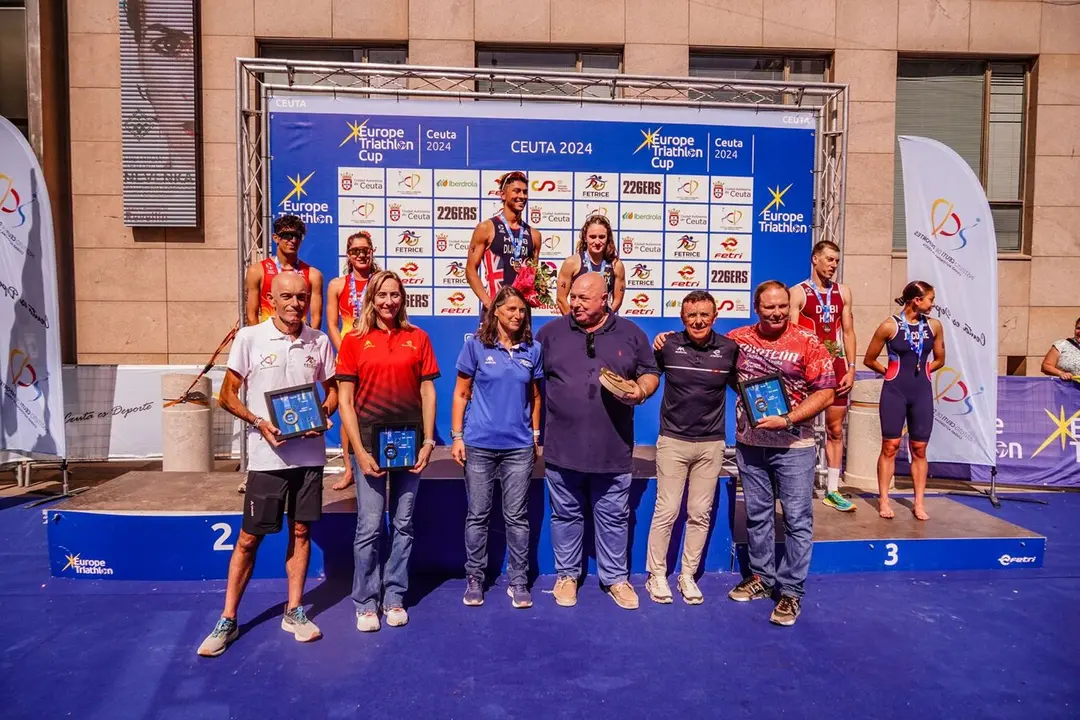 Ganadores Copa de Europa Triatl&oacute;n / Cedida