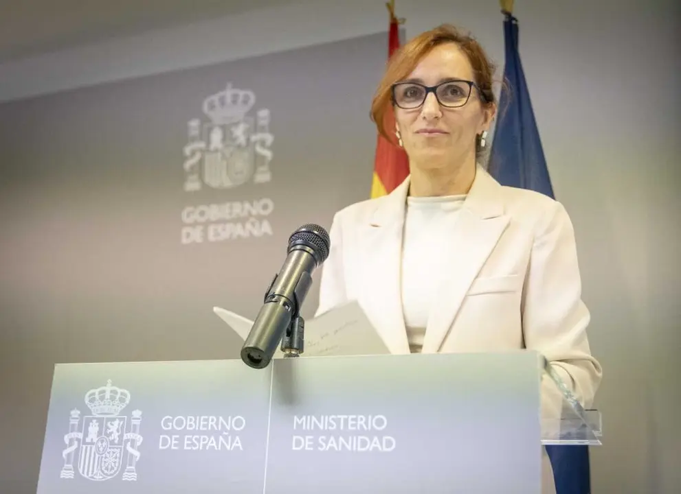 La ministra de Sanidad, M&oacute;nica Garc&iacute;a