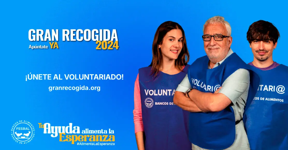 Reclamo publicitario de la Gran Recogida 2024 (REPRODUCCI&Oacute;N) BANCO DE ALIMENTOS
