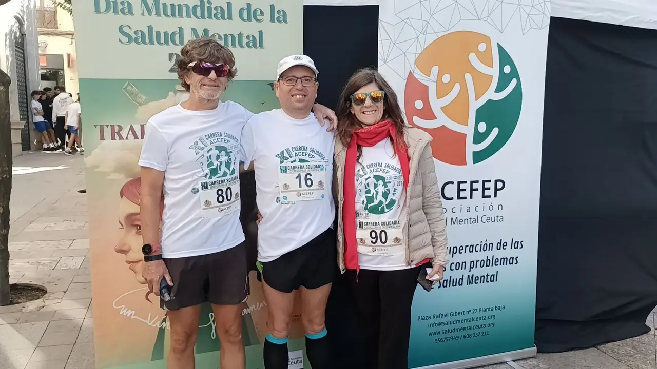 Carrera solidaria 4.300 pasos por la salud mental