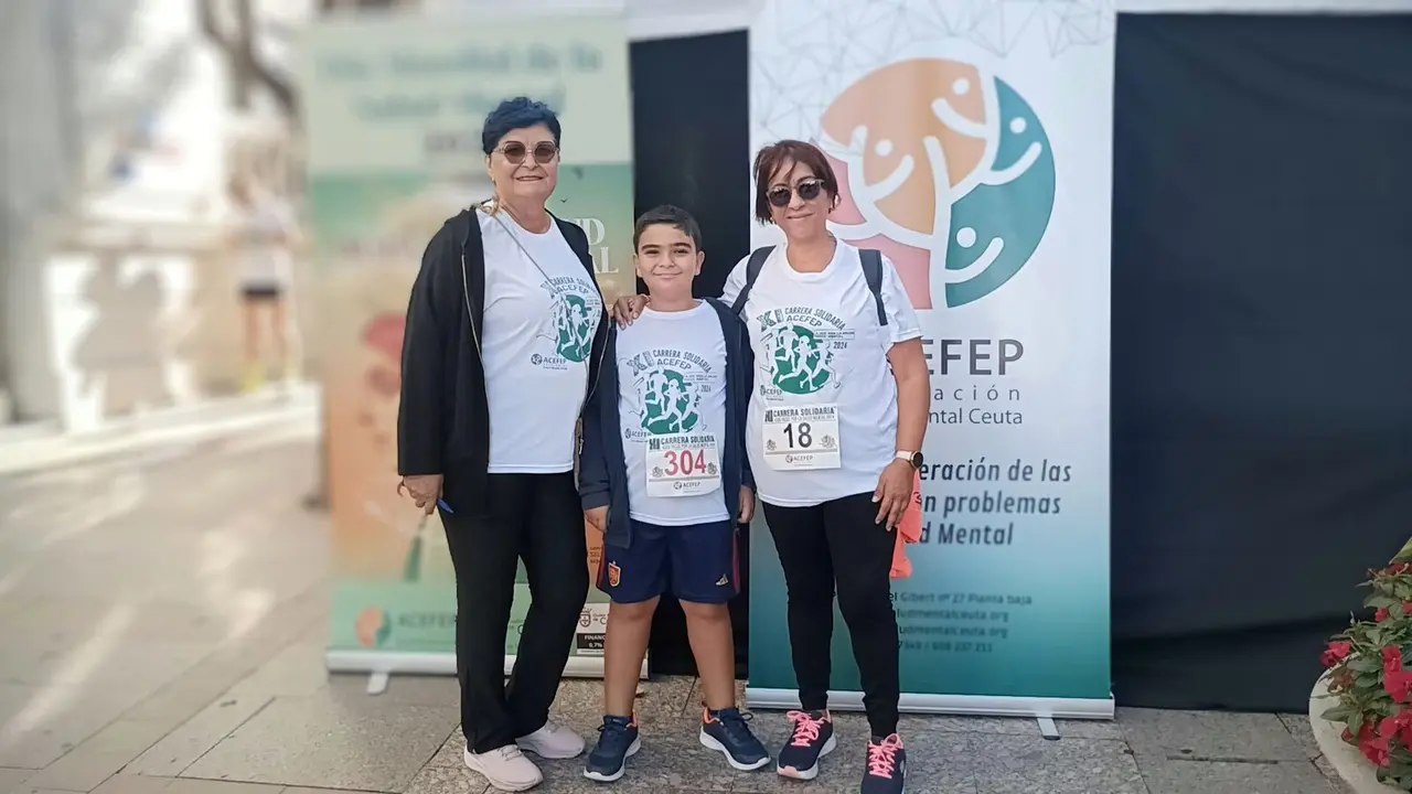 Carrera solidaria 4.300 pasos por la salud mental