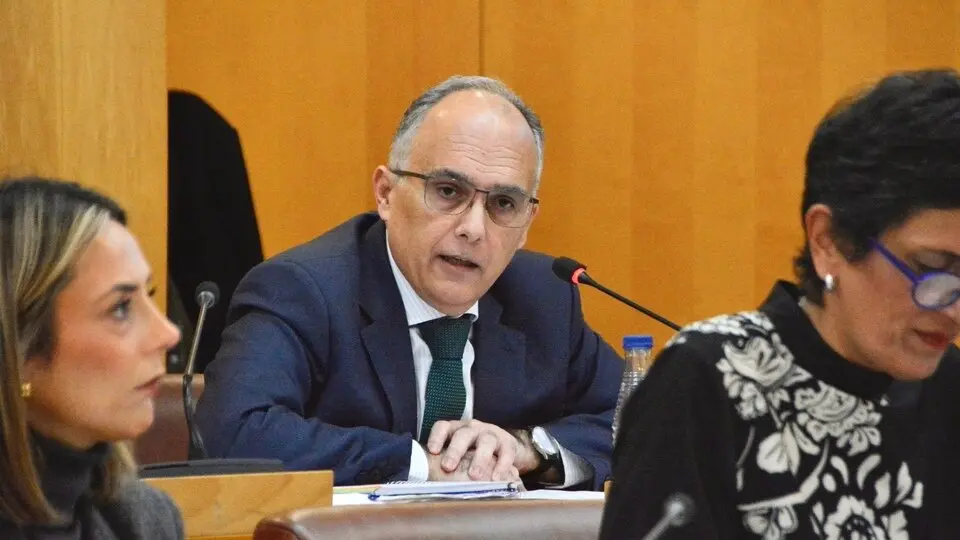  Alberto Gait&aacute;n en un Pleno de la Asamblea 