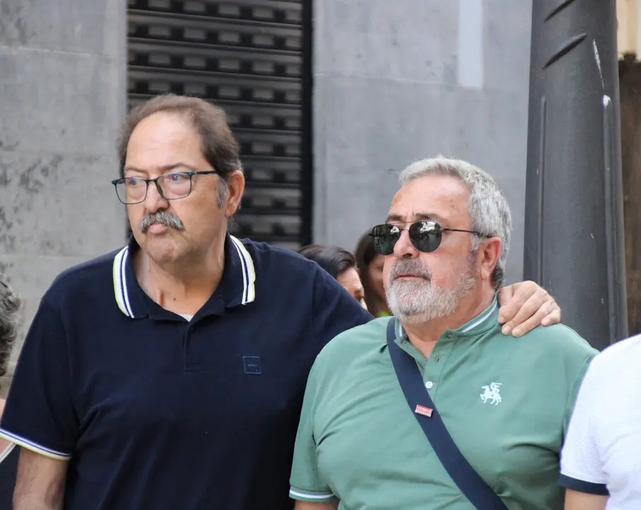 Juan Carlos P&eacute;rez junto a Emilio Postigo / Cedida