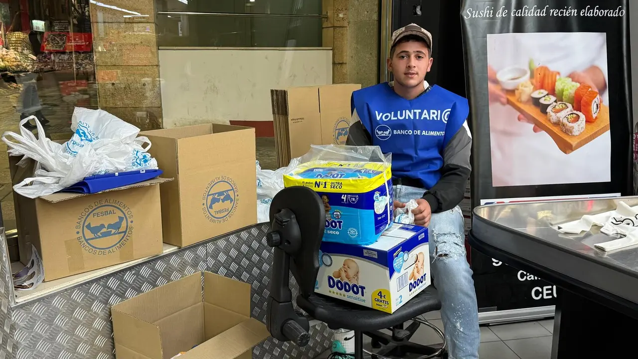 Voluntario Banco de Alimentos, Gran Recogida 2024 / E. Arteaga