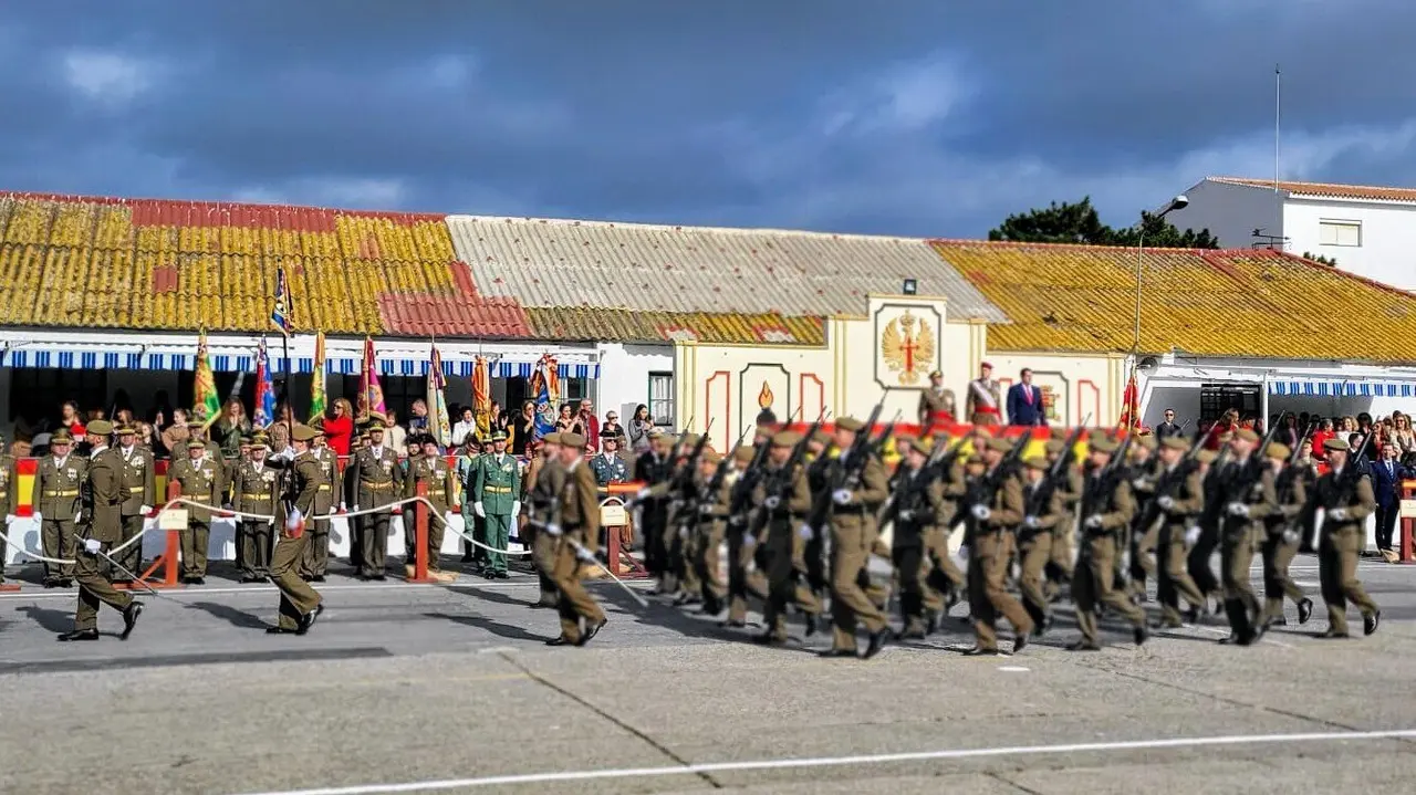 acto militar en honor a Santa B&aacute;rbara, Patrona de Artiller&iacute;a