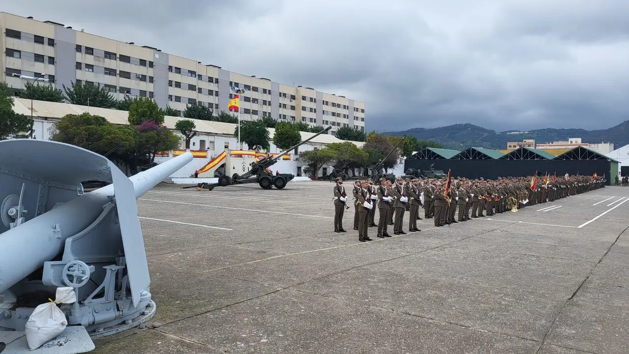 acto militar en honor a Santa B&aacute;rbara, Patrona de Artiller&iacute;a