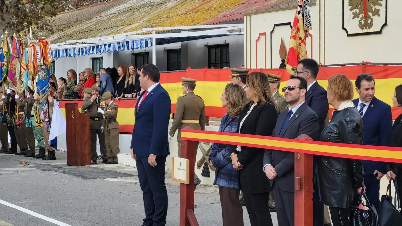acto militar en honor a Santa B&aacute;rbara, Patrona de Artiller&iacute;a