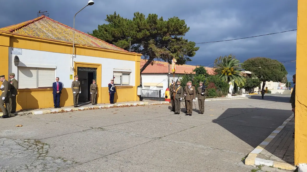 acto militar en honor a Santa B&aacute;rbara, Patrona de Artiller&iacute;a