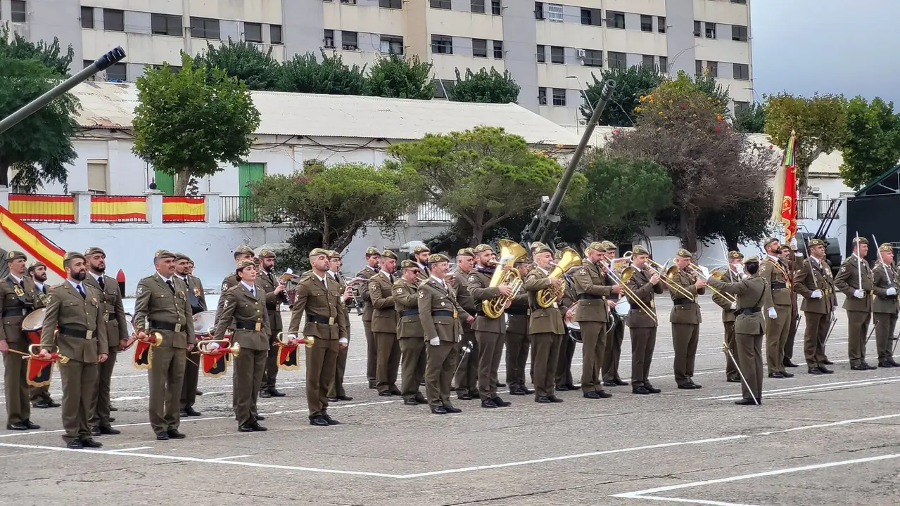 acto militar en honor a Santa B&aacute;rbara, Patrona de Artiller&iacute;a