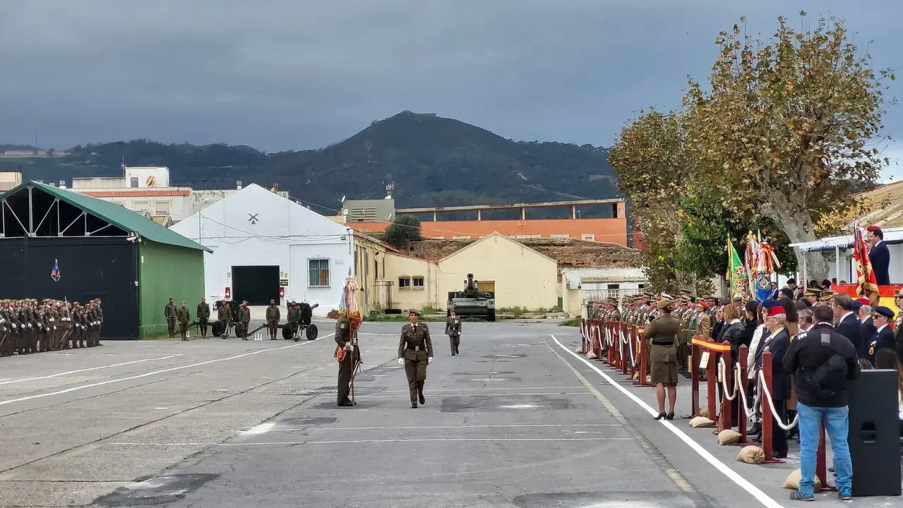 acto militar en honor a Santa B&aacute;rbara, Patrona de Artiller&iacute;a