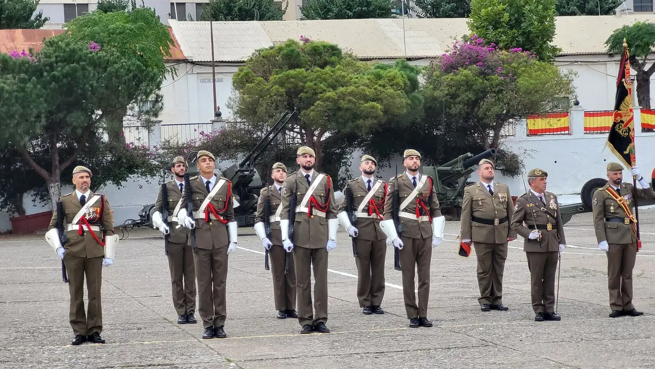 acto militar en honor a Santa B&aacute;rbara, Patrona de Artiller&iacute;a