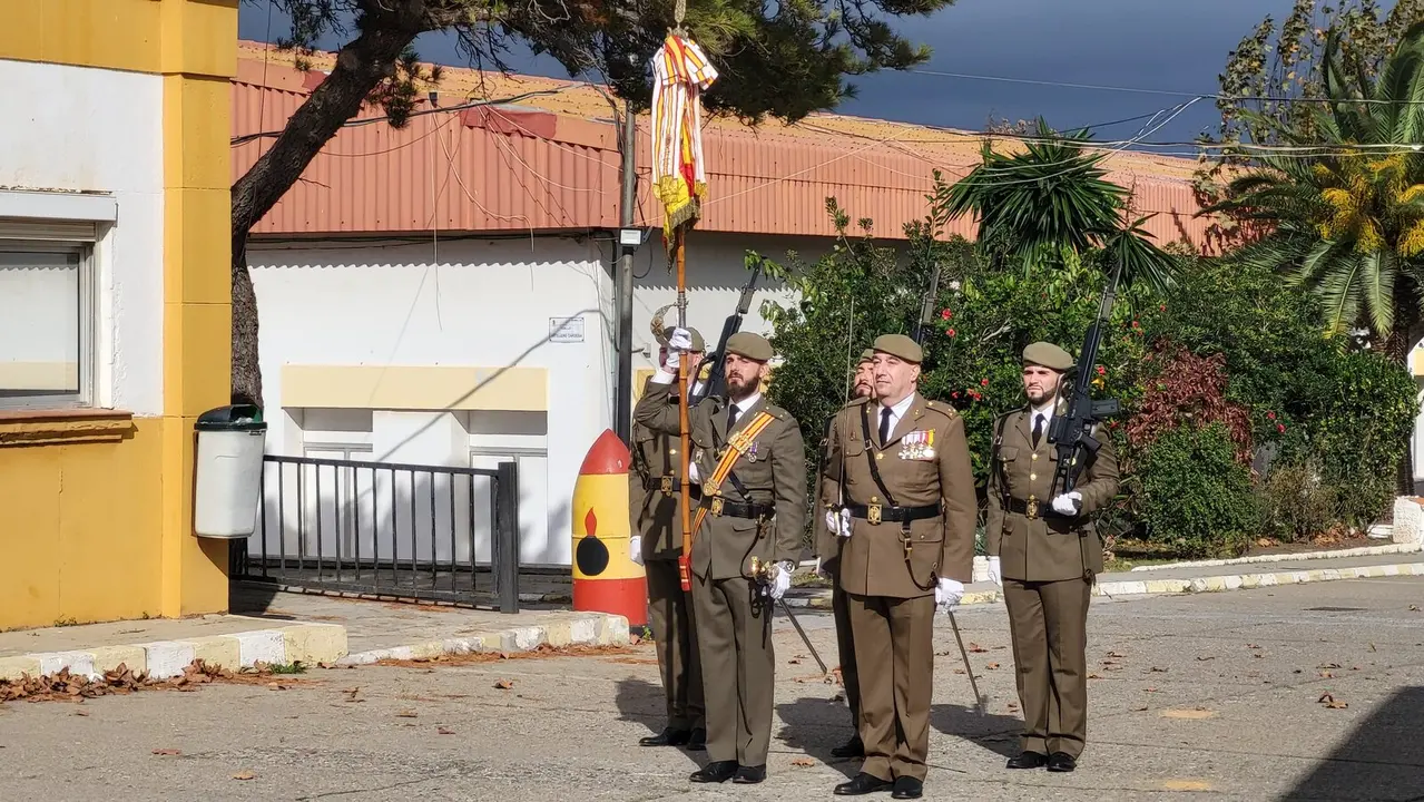 acto militar en honor a Santa B&aacute;rbara, Patrona de Artiller&iacute;a