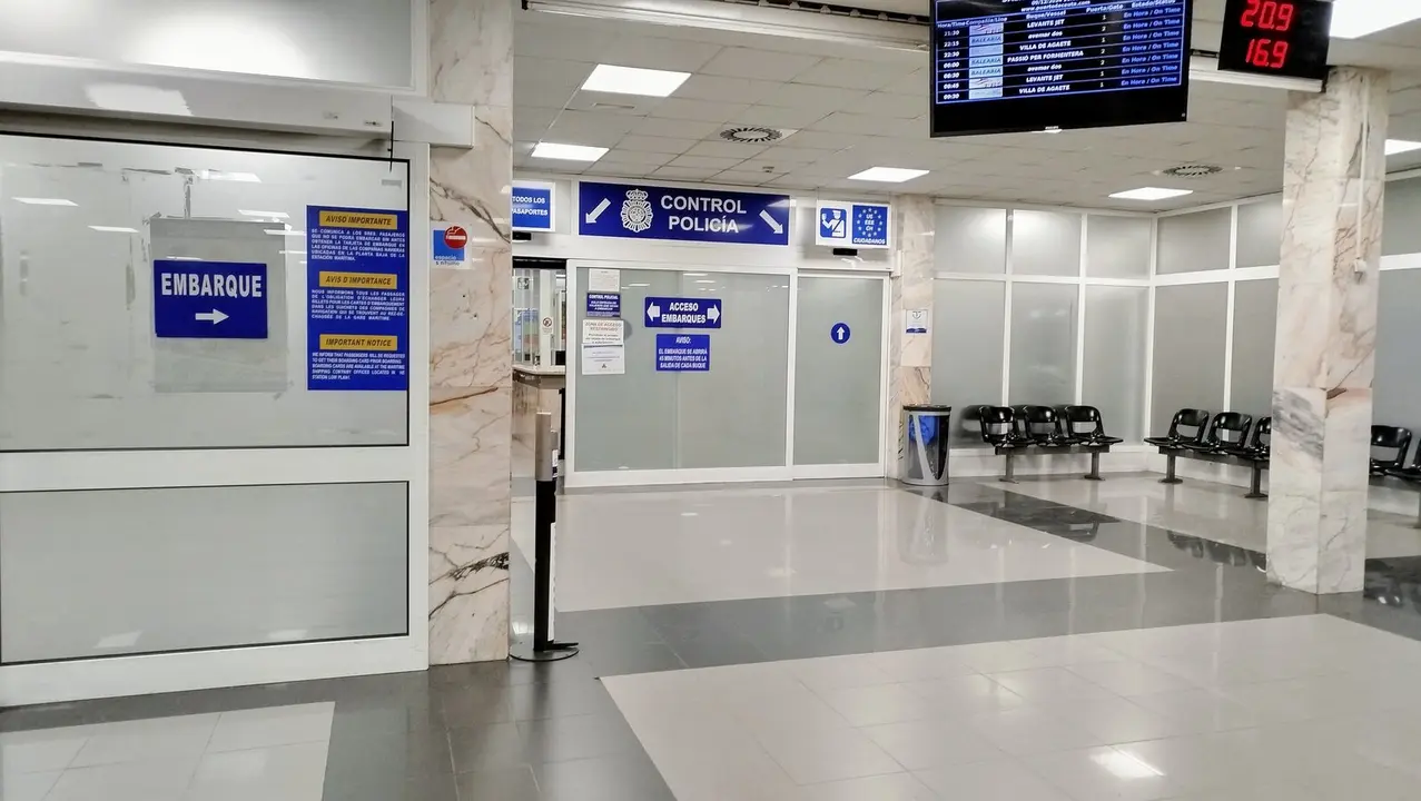 Embarque estaci&oacute;n mar&iacute;tima