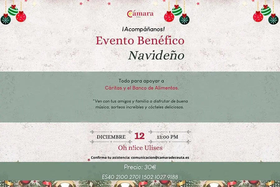  &iexcl;No te pierdas la Gala Ben&eacute;fica de la C&aacute;mara de Comercio! 