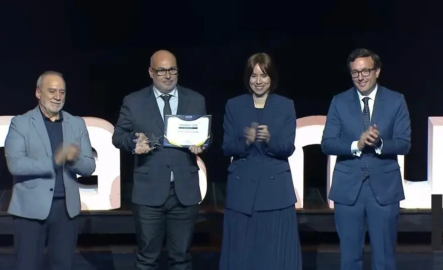 Recogida premio al mejor proyecto Erasmus + 2024 / IES Siete Colinas
