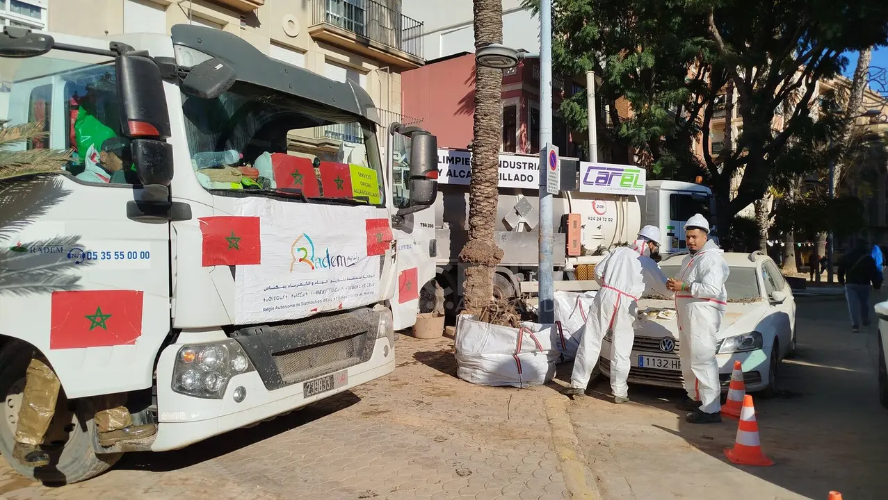 DANA Valencia Repor dispositivo Marruecos  / M. C. I&ntilde;esta