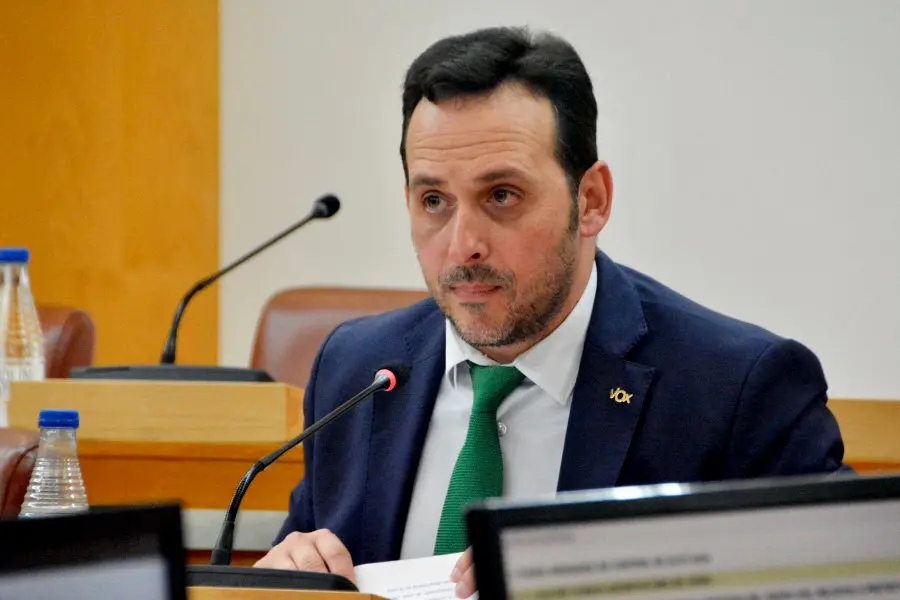 Juan Sergio Redondo, portavoz de Vox