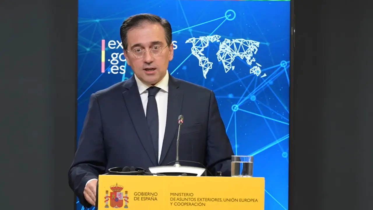 Jos&eacute; Manuel Albares, ministro