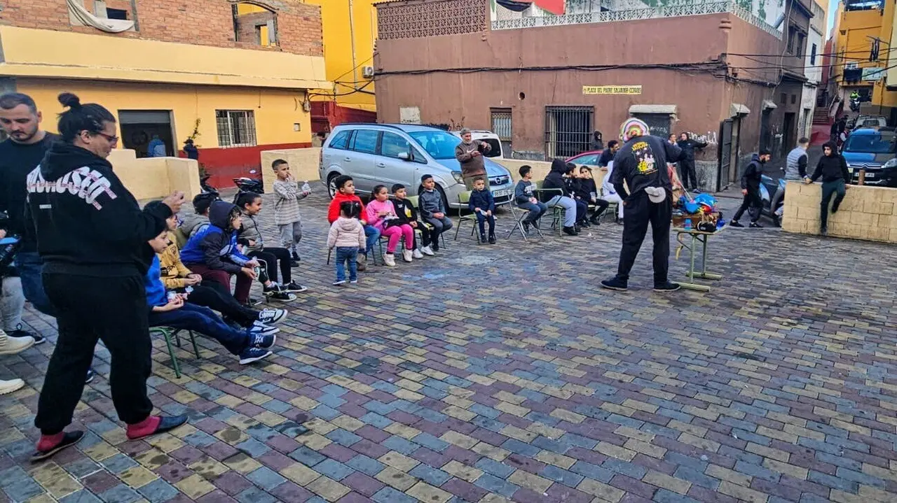 Tarde de payasos en Pr&iacute;ncipe Alfonso