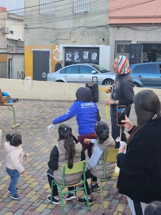 Tarde de payasos en Pr&iacute;ncipe Alfonso