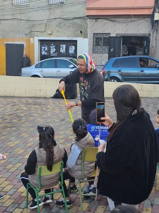 Tarde de payasos en Pr&iacute;ncipe Alfonso
