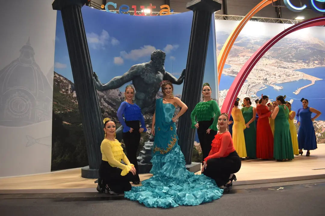 Ballet escuela de Danza Mar&iacute;a Jos&eacute; Lesmes en FITUR