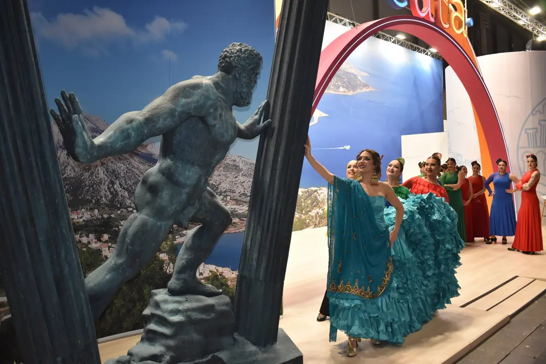 Ballet escuela de Danza Mar&iacute;a Jos&eacute; Lesmes en FITUR