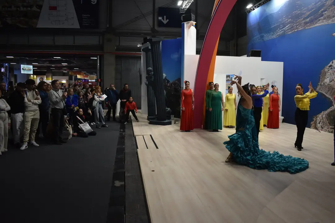 Ballet escuela de Danza Mar&iacute;a Jos&eacute; Lesmes en FITUR