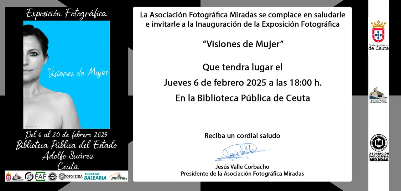 TARJETA DE INVITACIONES VISIONES DE MUJER