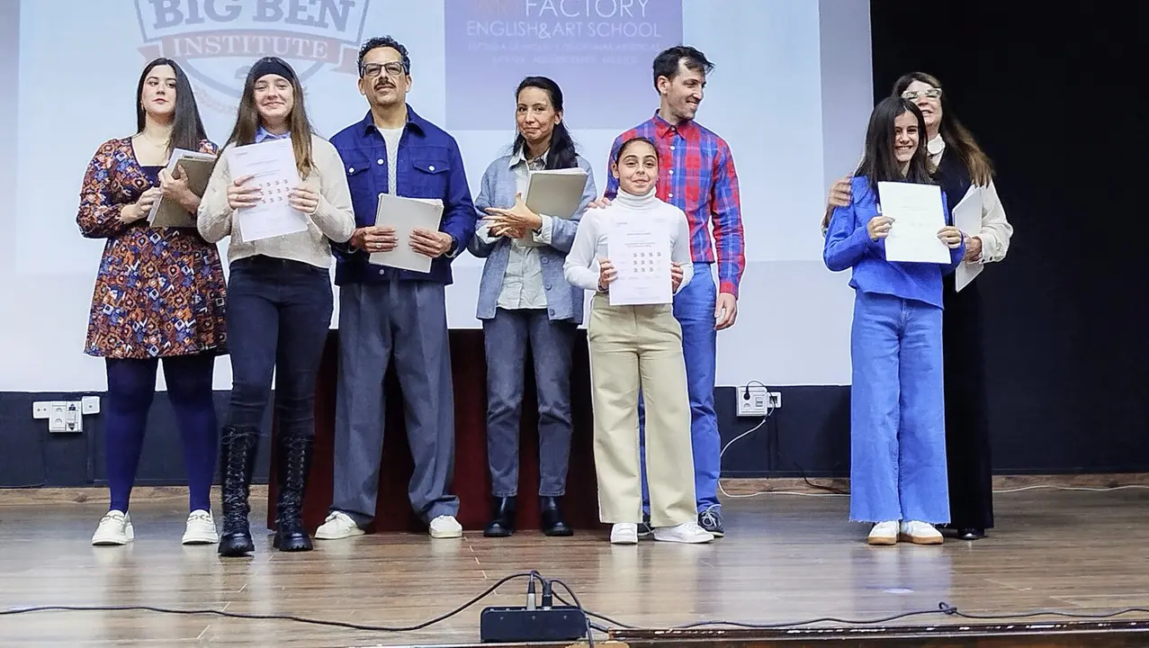 entrega de diplomas de Art Factory Ceuta