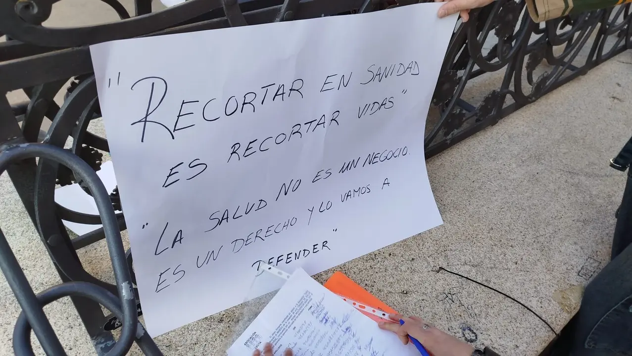 Manifestaci&oacute;n por una "Sanidad Digna" / S.I&ntilde;esta