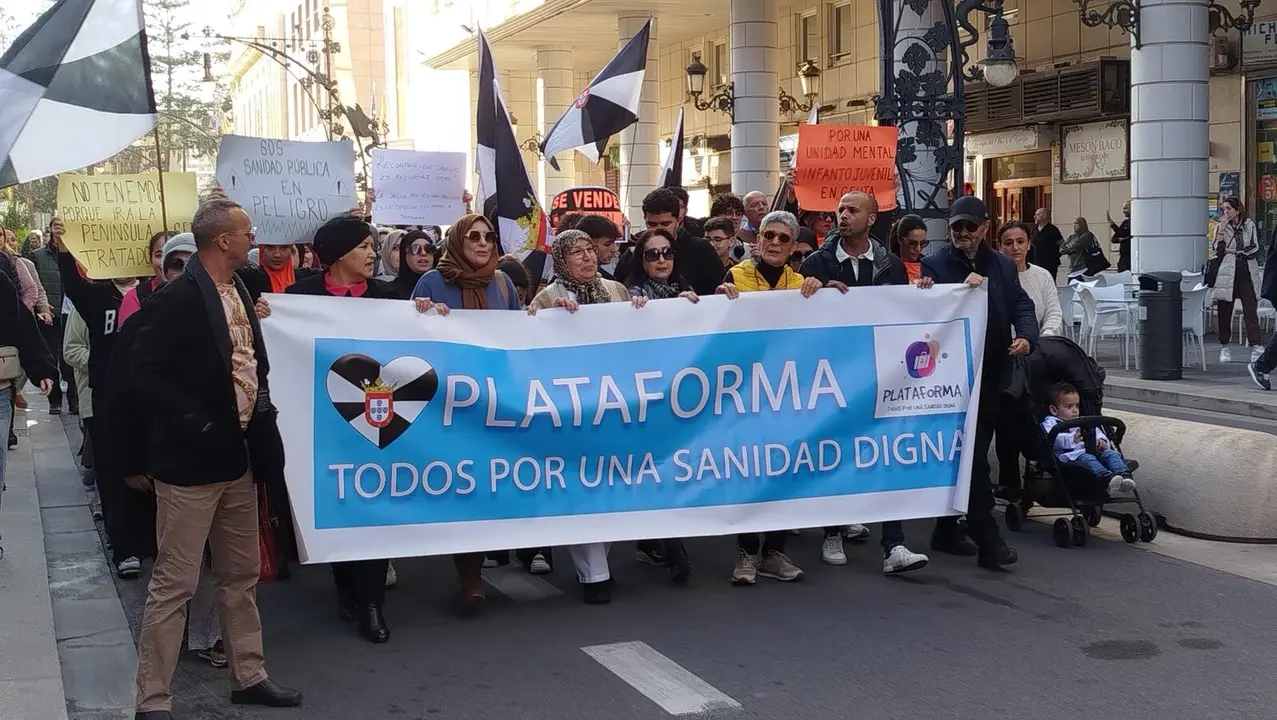 Manifestaci&oacute;n por una "Sanidad Digna" / S.I&ntilde;esta
