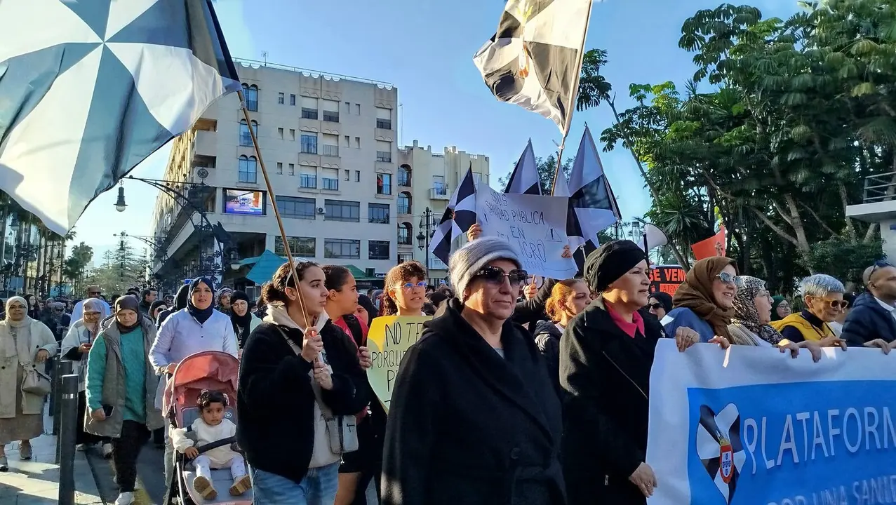 Manifestaci&oacute;n por una "Sanidad Digna" / S.I&ntilde;esta