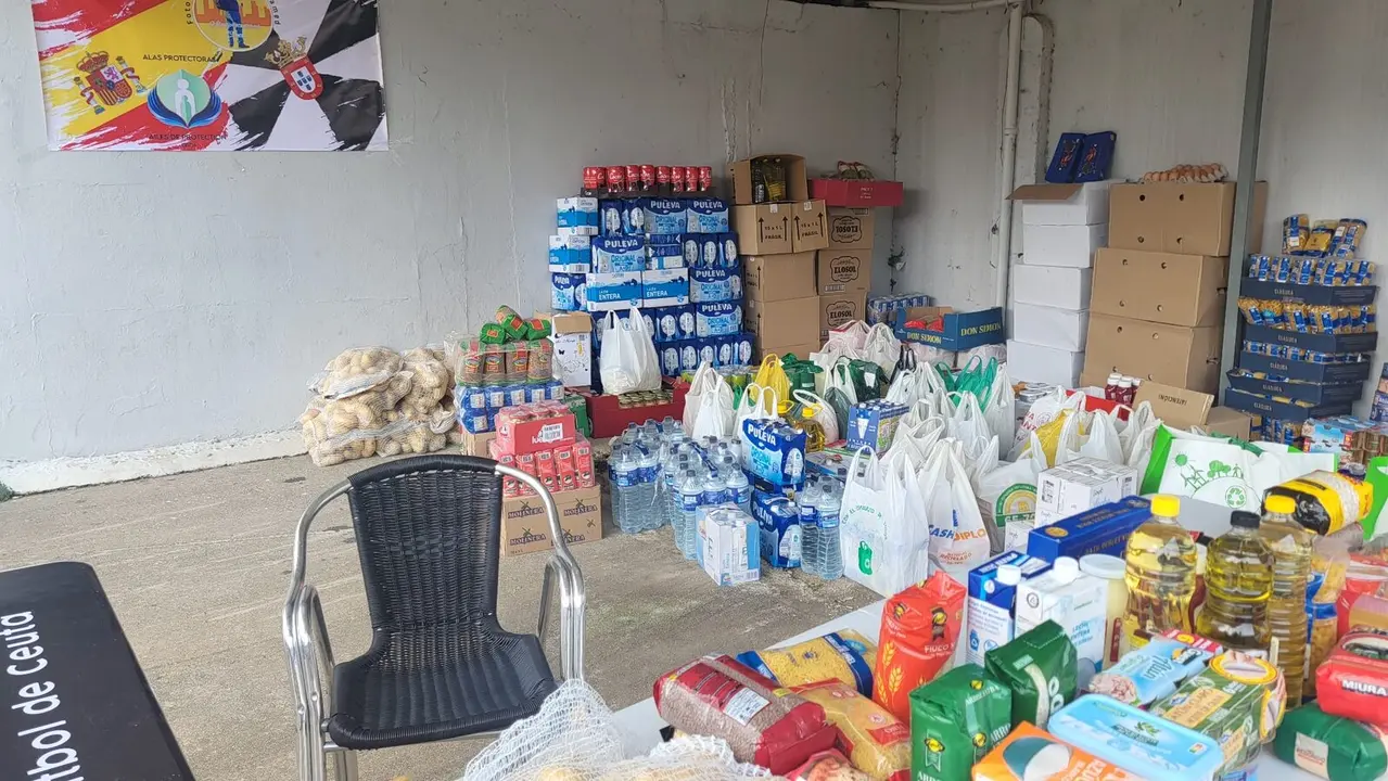 Recogida de alimentos en el Benoliel / S.I.