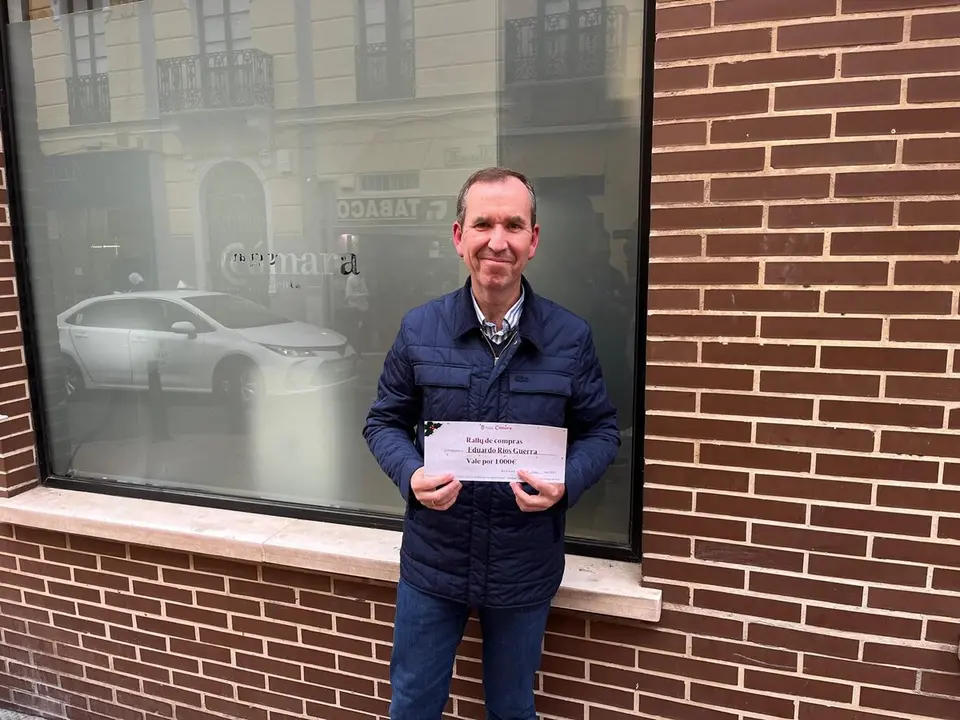 Eduardo R&iacute;os Guerra, tercer ganador del II Rally de Compras