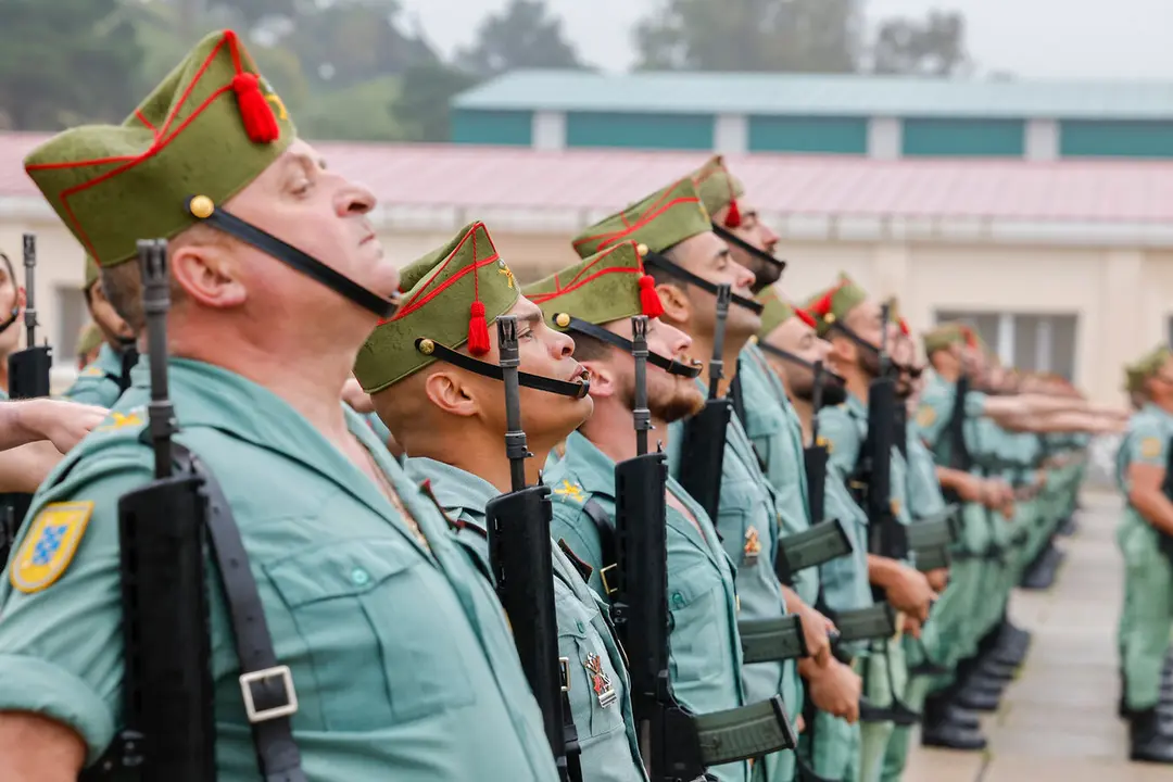 Visita ministra Robles despedida comandante general Llago