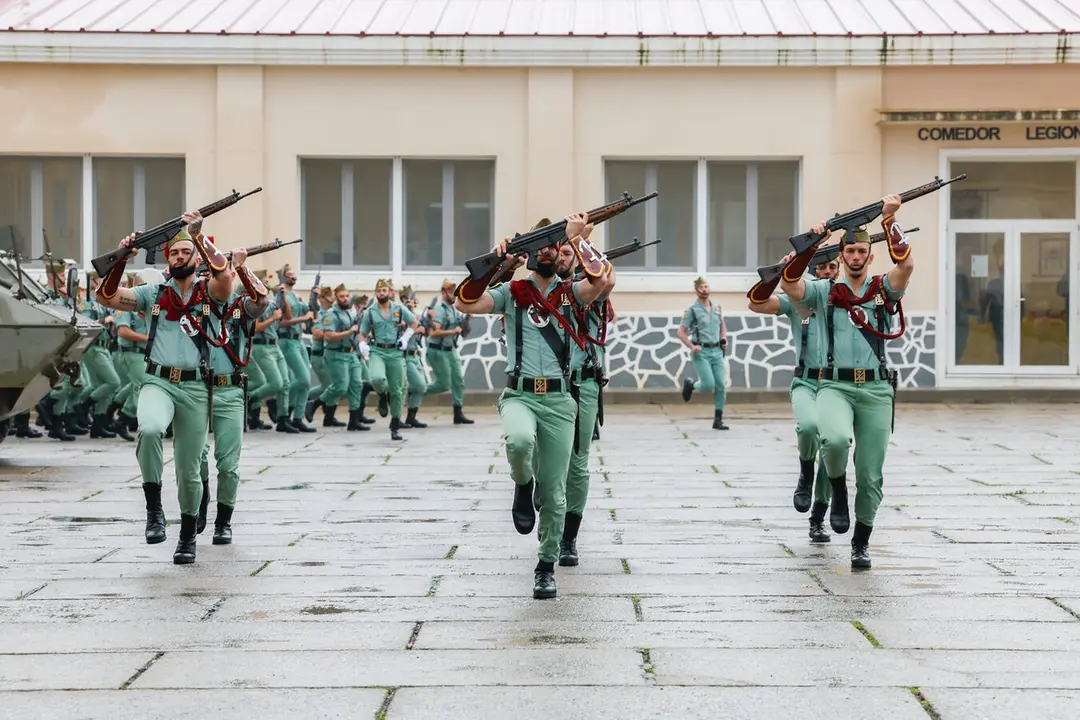 Visita ministra Robles despedida comandante general Llago