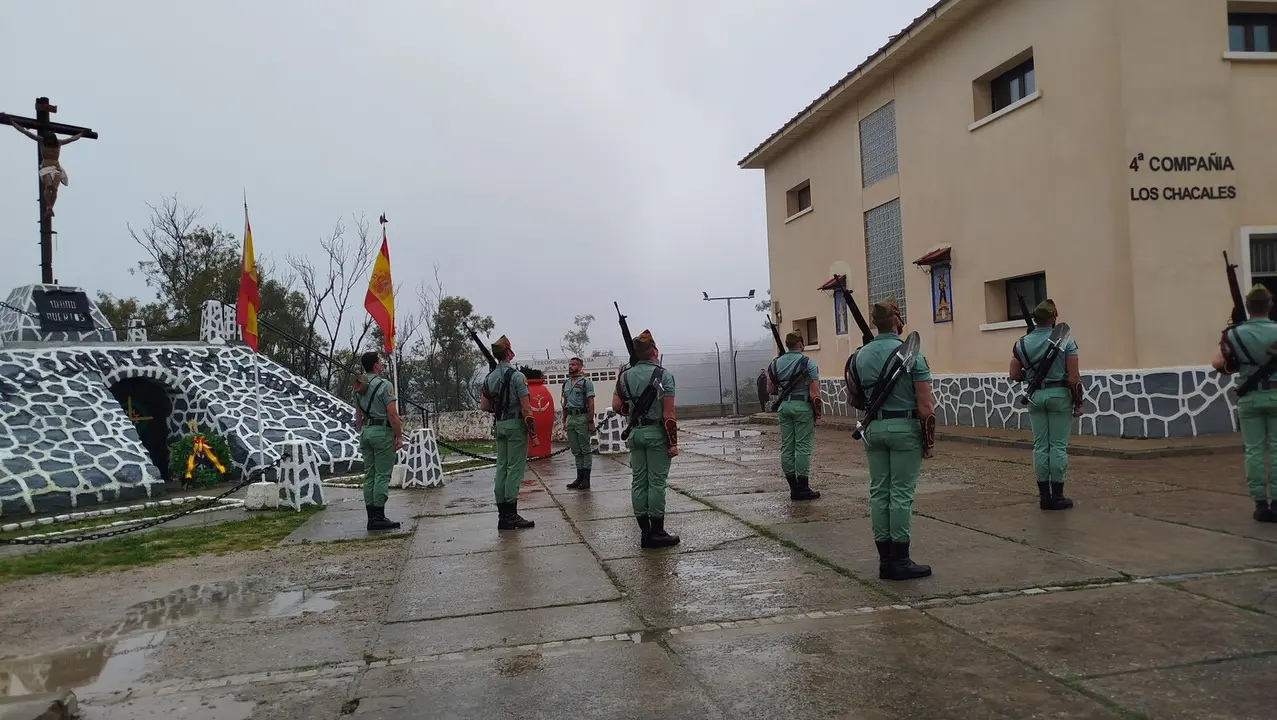 Visita ministra Robles despedida comandante general Llago