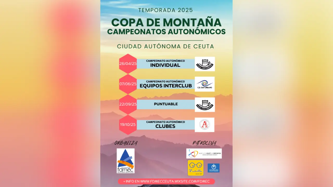 Copa de Monta&ntilde;a, campeonatos auton&oacute;micos / FDMEC