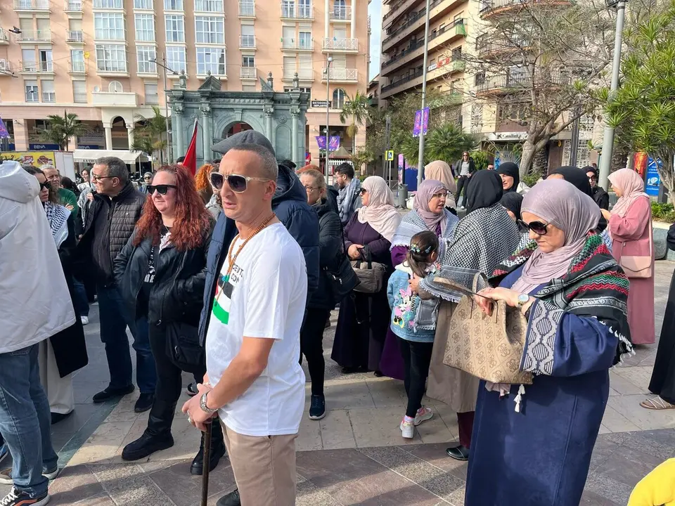 Ceuta Ya! concentraci&oacute;n Palestina