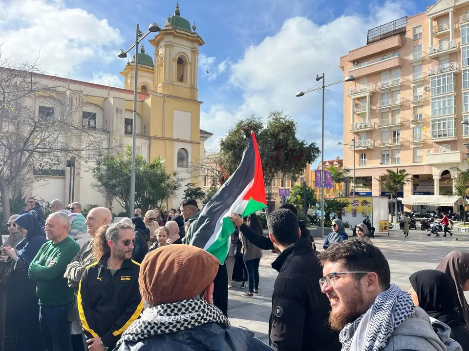 Ceuta Ya! concentraci&oacute;n Palestina