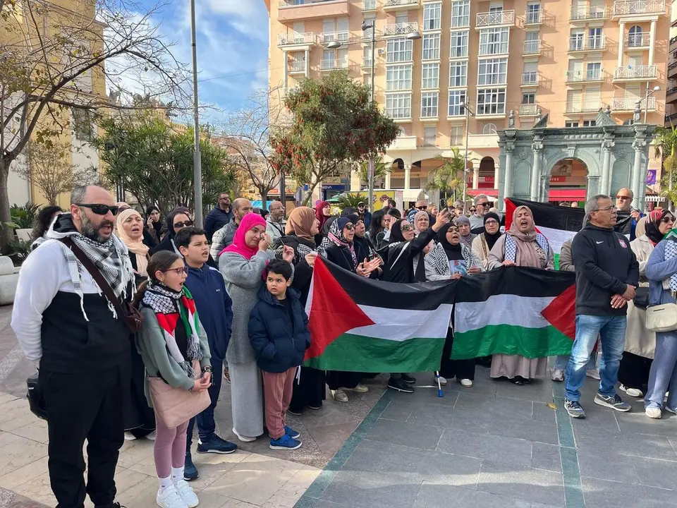 Ceuta Ya! concentraci&oacute;n Palestina